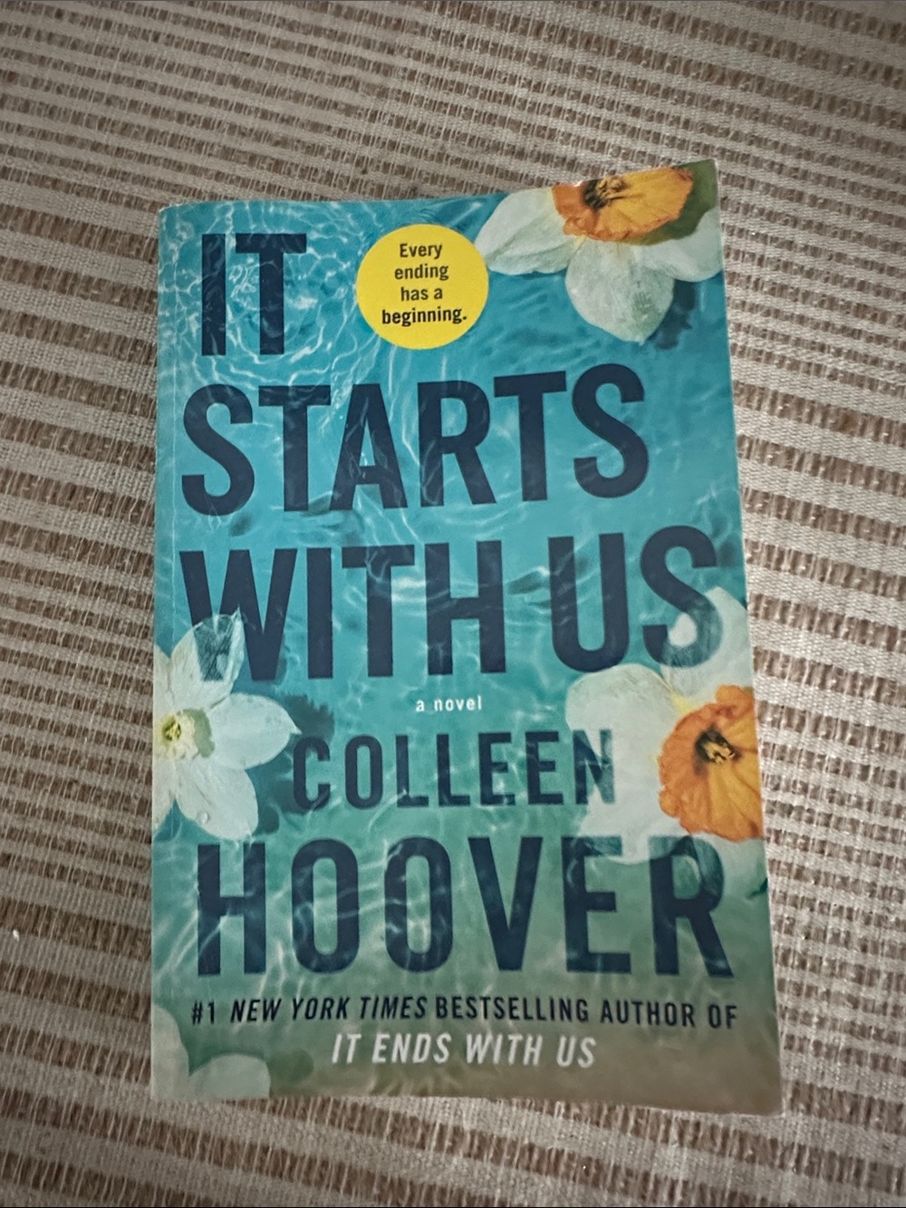 It Starts With Us by Colleen Hoover - Paperback Book